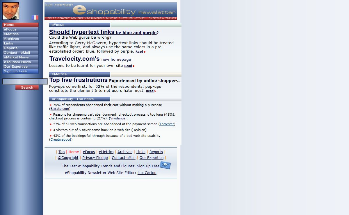 eShopability.com - Web usability that sells - eCommerce analysis and trends