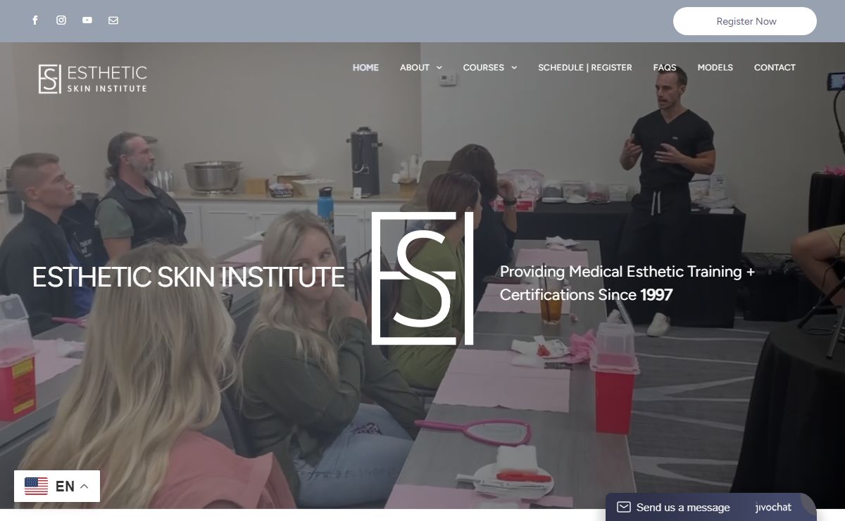Esthetic Skin Institute | Medical Esthetic Training and Certification Since 1997