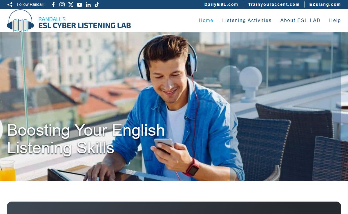 Randall's ESL Cyber Listening Lab - English Listening