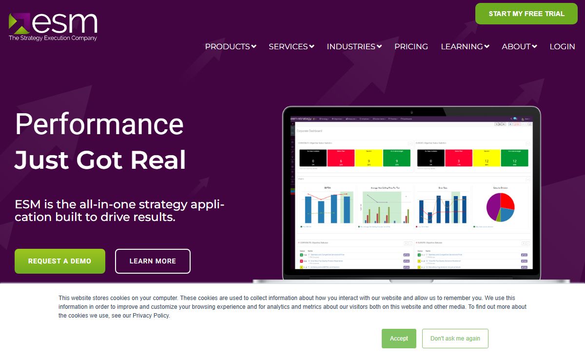 ESM Software | Balanced Scorecards and Cyber Program Management