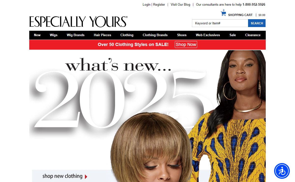 Wigs For Black Women | African American Wigs & Clothing | Especially Yours
