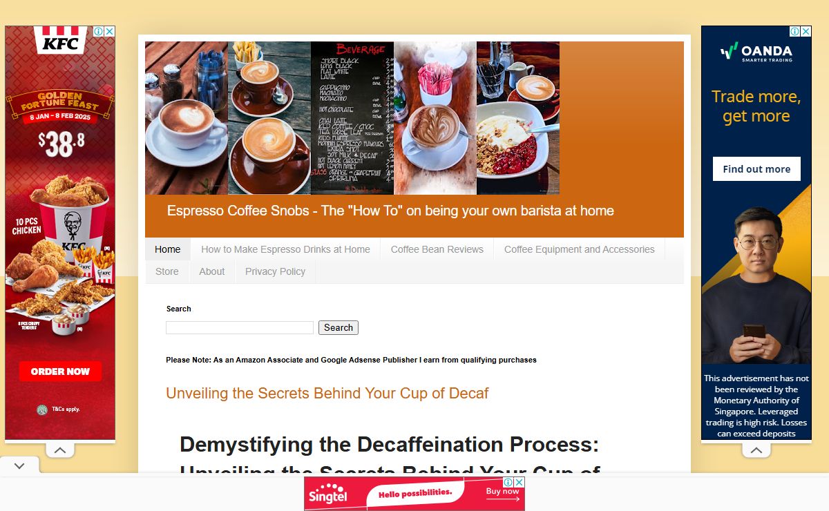 Demystifying the Decaffeination Process