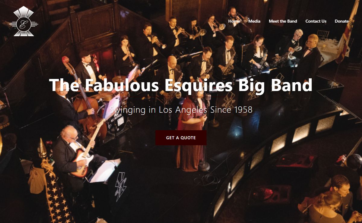 The Fabulous Esquires Big Band - Swinging Los Angeles since 1958
