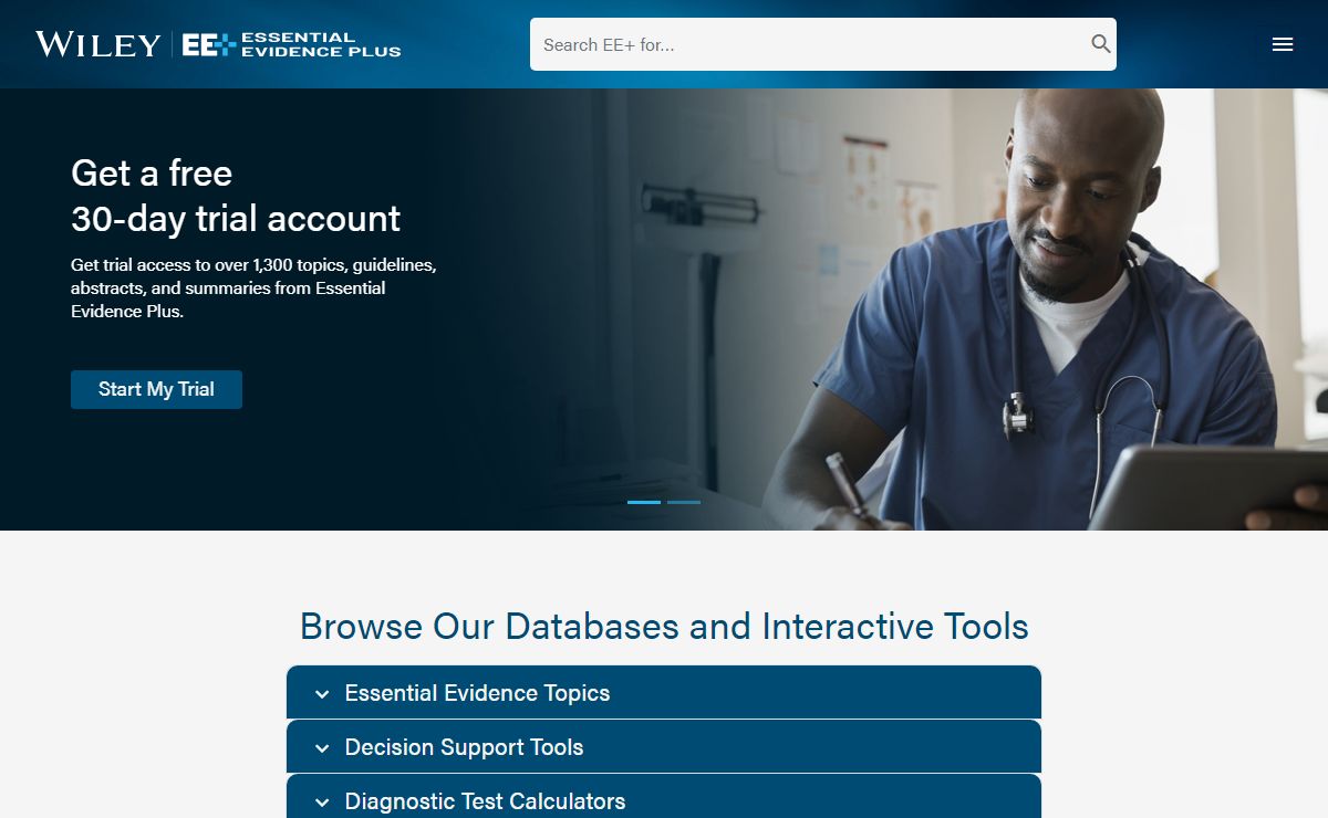Welcome to Essential Evidence Plus