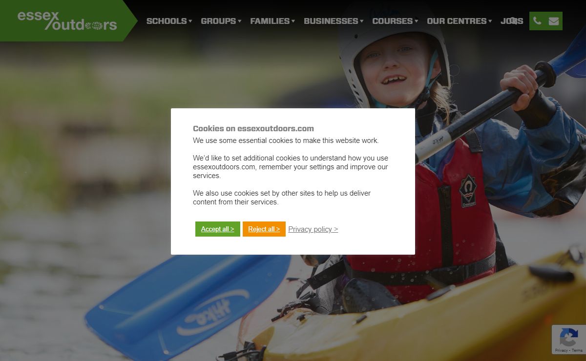 Outdoor education in Essex | School residential trips | Essex Outdoors