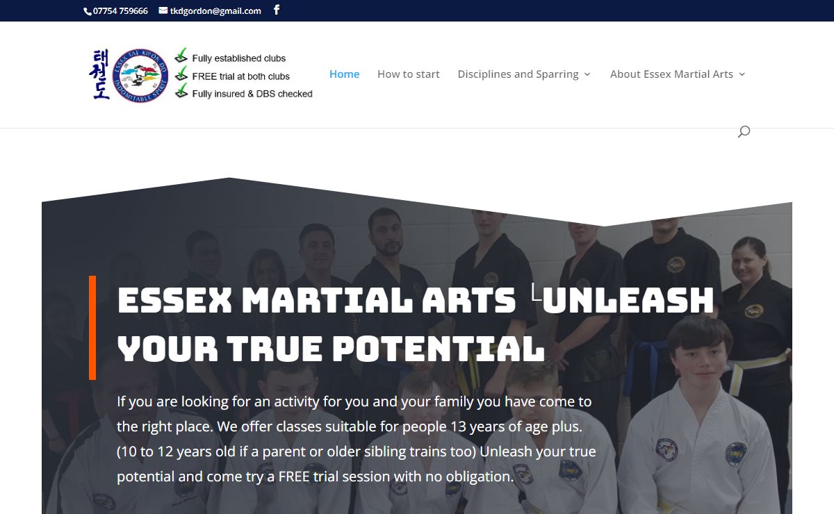 Home | Essex Taekwondo