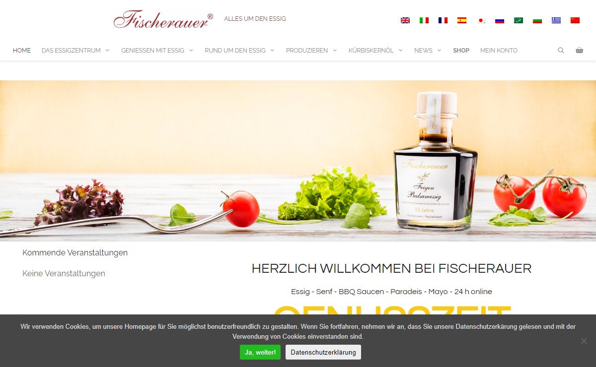 Fischerauer | Alles um den Essig