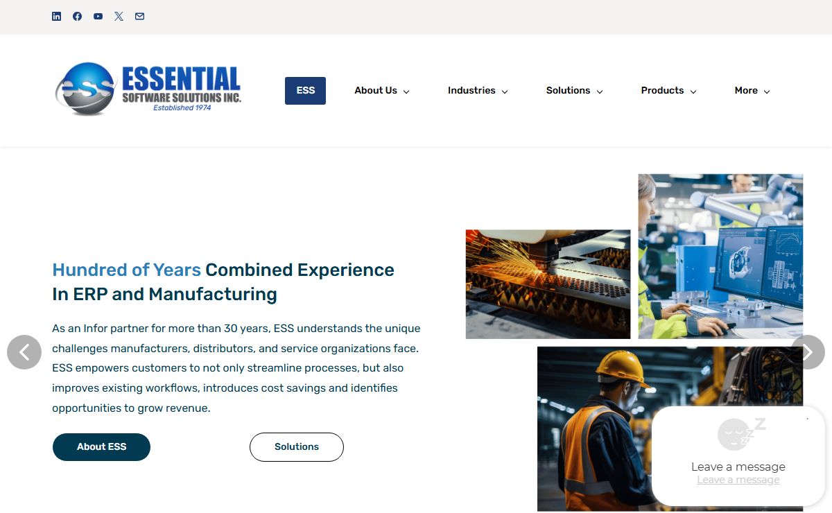 ERP: Enterprise resource planning system and software company in Canada