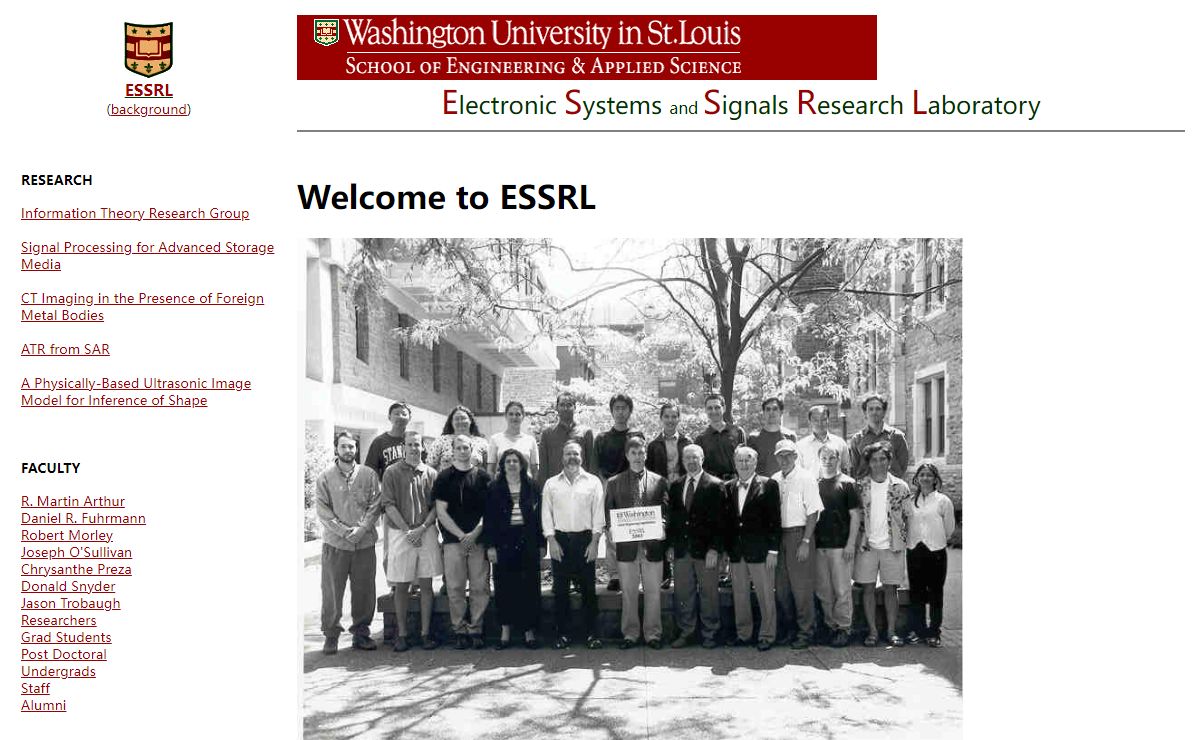 WU ESSRL: Welcome to ESSRL