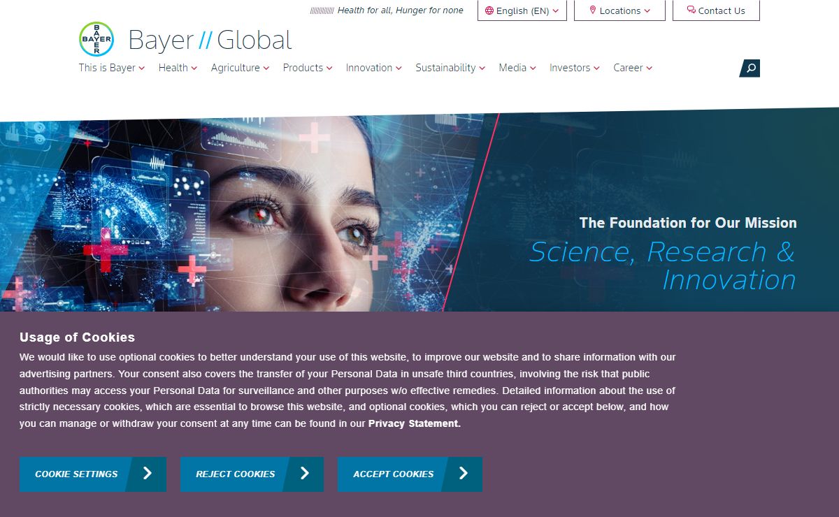 Bayer – Global Home | Bayer Global