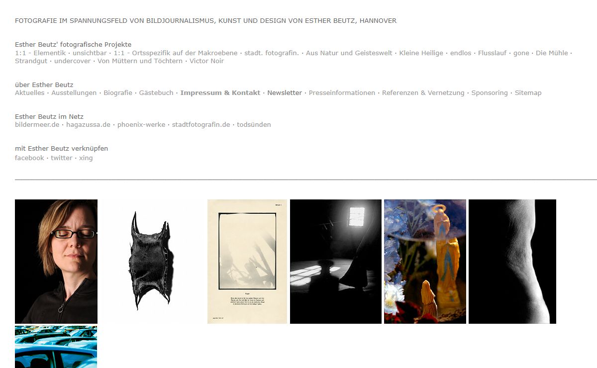 Fotokunst im Spannungsfeld von Bildjournalismus, Kunst und Design von Esther Beutz, Hannover