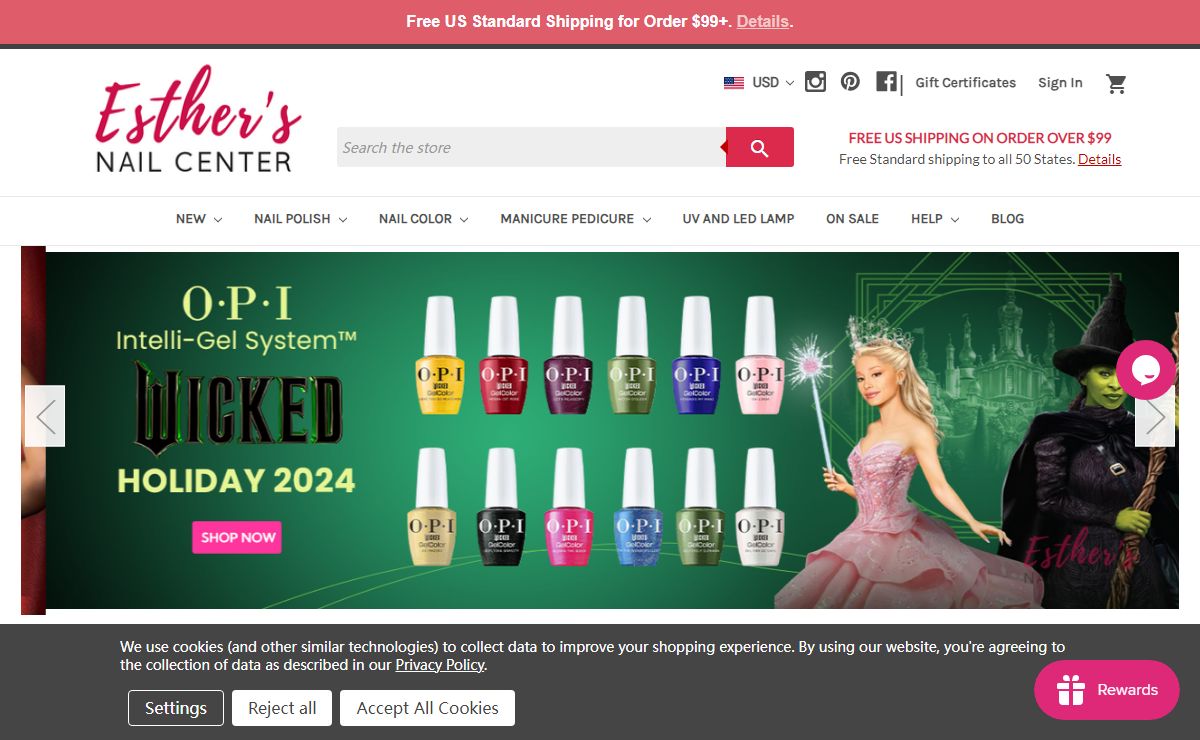 Buy CND Shellac, Gelish and Gel Nail Polish Online
