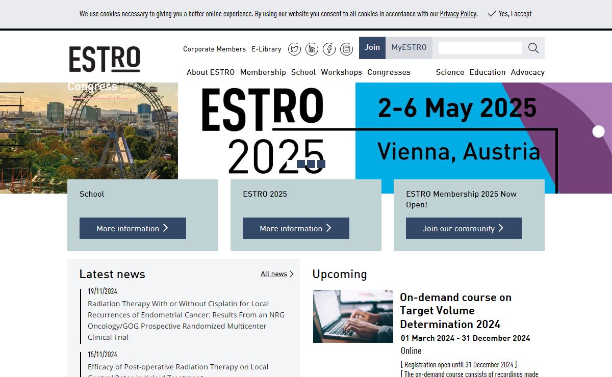 ESTRO - Home