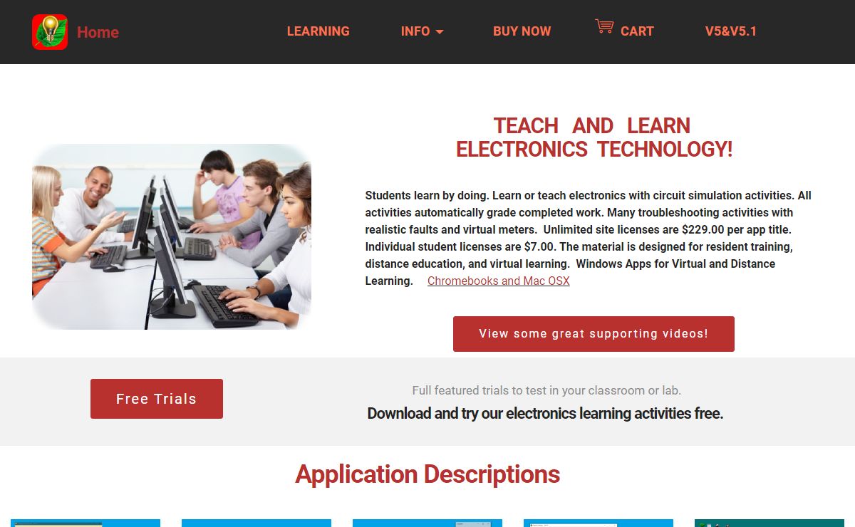 Learn or Teach Electronics Online