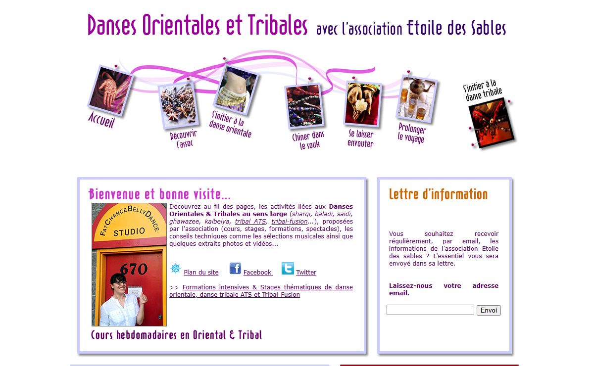 ::: Danse Orientale et Tribale avec l'association Etoile des sables :::