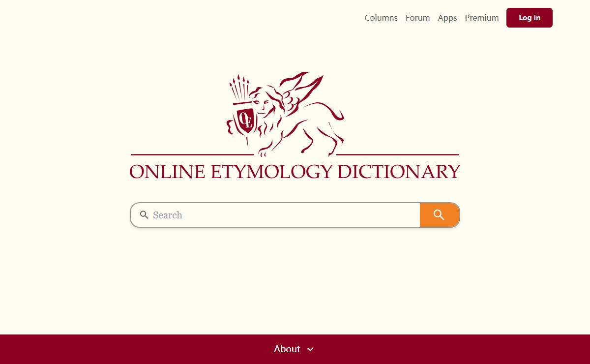 Online Etymology Dictionary