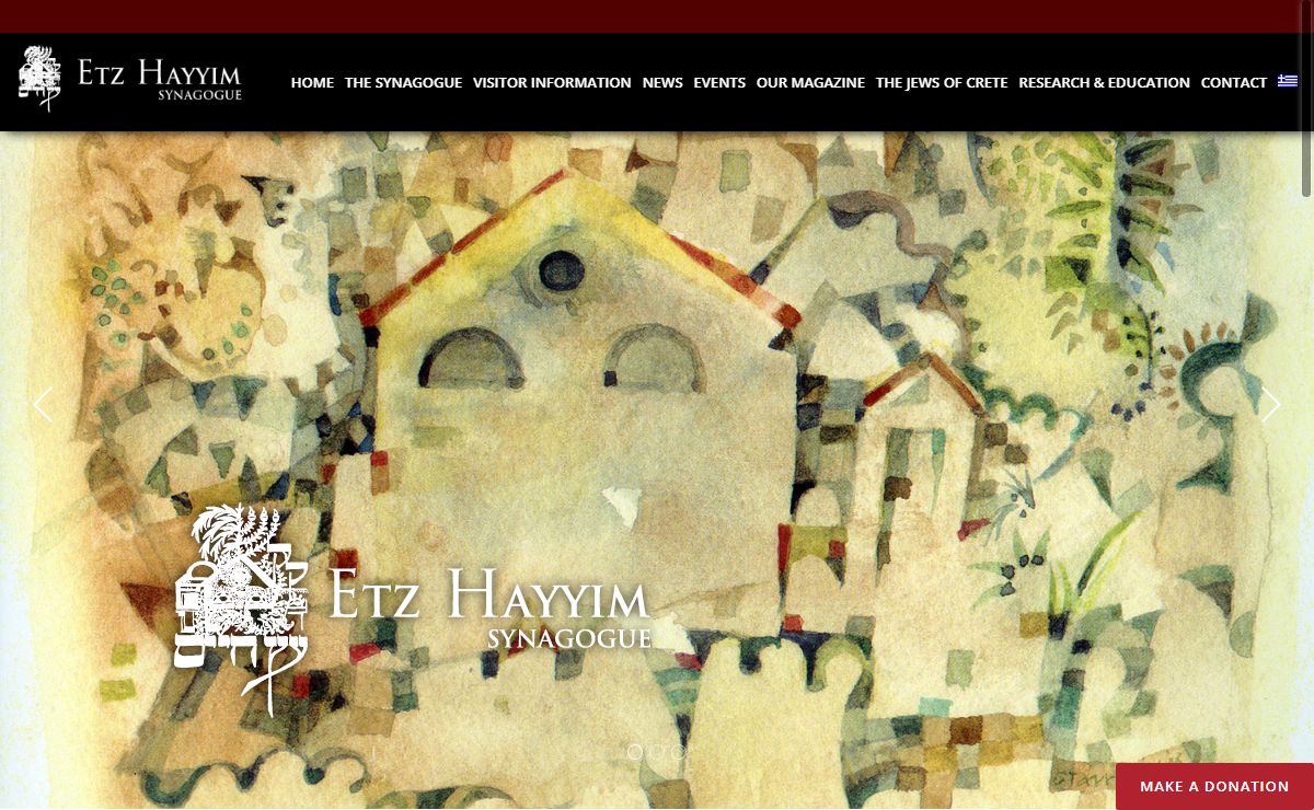 Etz Hayyim Synagogue – A place of Prayer, Recollection and Reconciliation