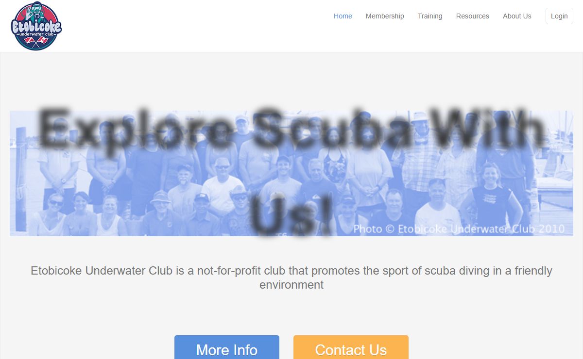 Etobicoke Underwater Club - Welcome to EUC