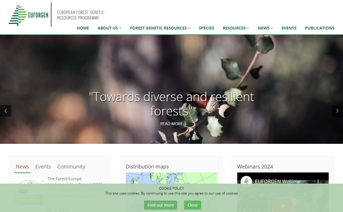 EUFORGEN European forest genetic resources programme
