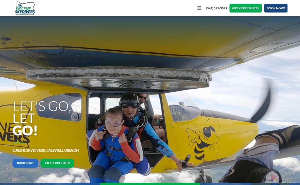 Eugene Skydivers | Skydiving Oregon Since 1992