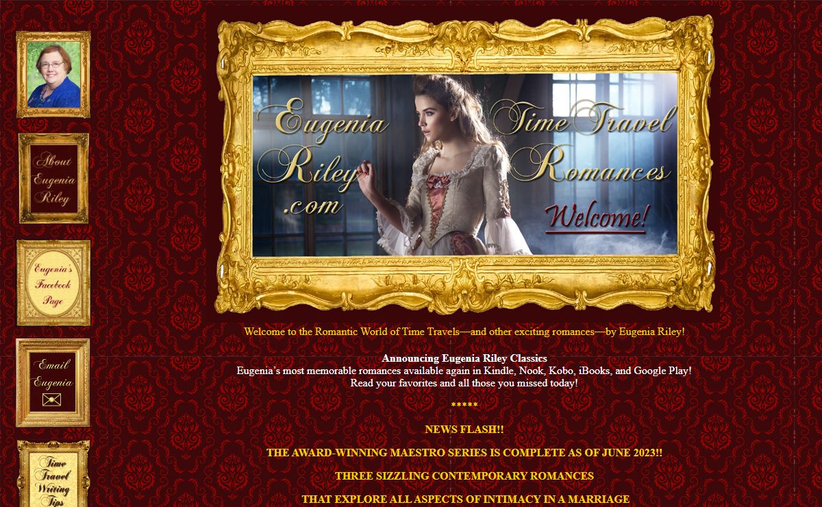 Eugenia Riley Time Travel Romances