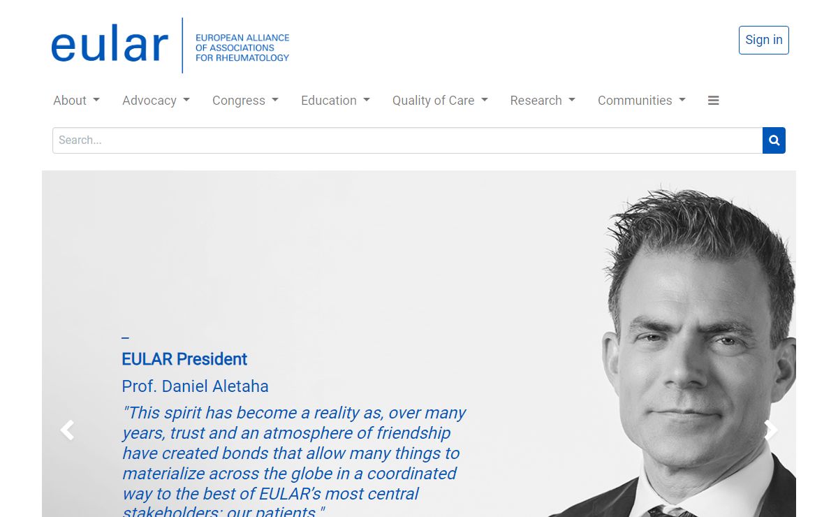 Homepage | EULAR