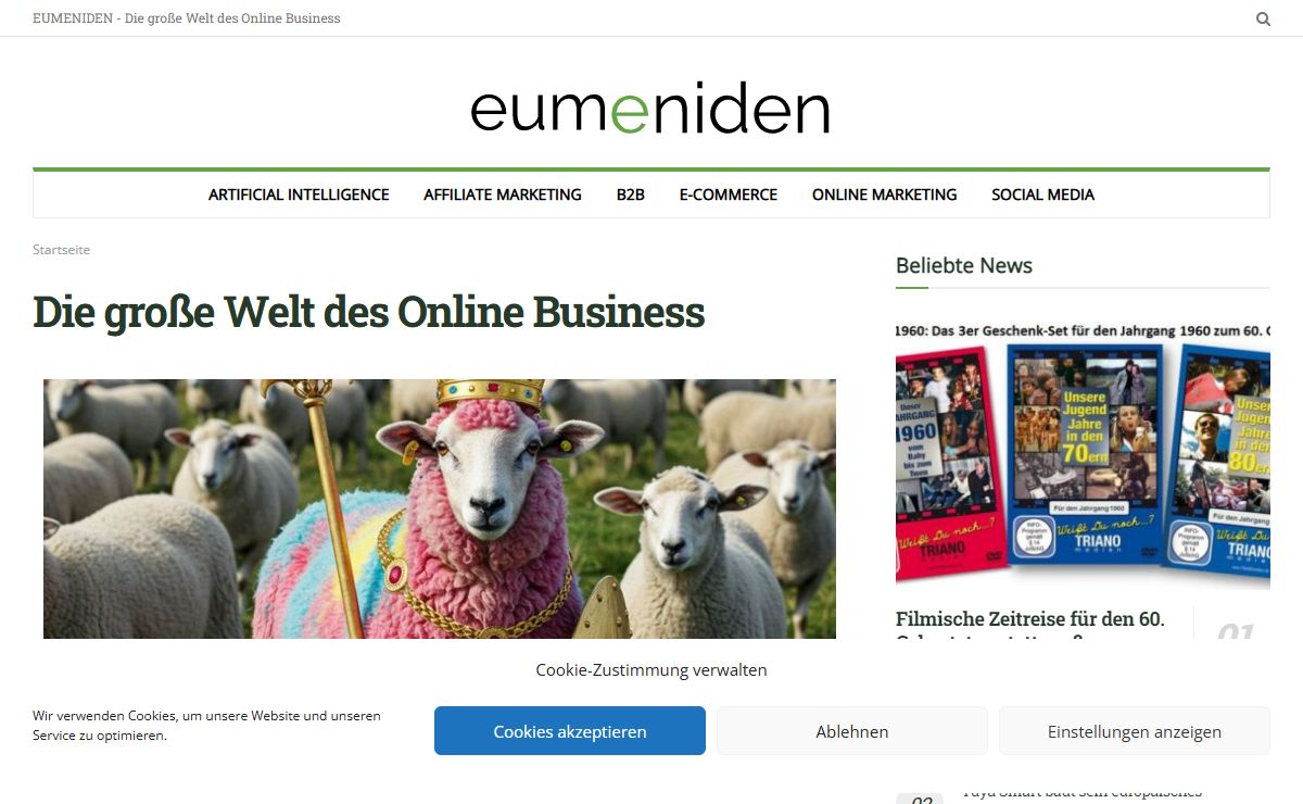 Die große Welt des Online Business - Die große Welt des Online Business