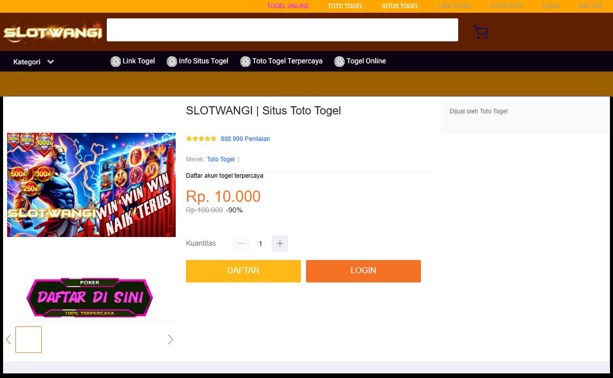 SLOTWANGI | Situs Toto Togel