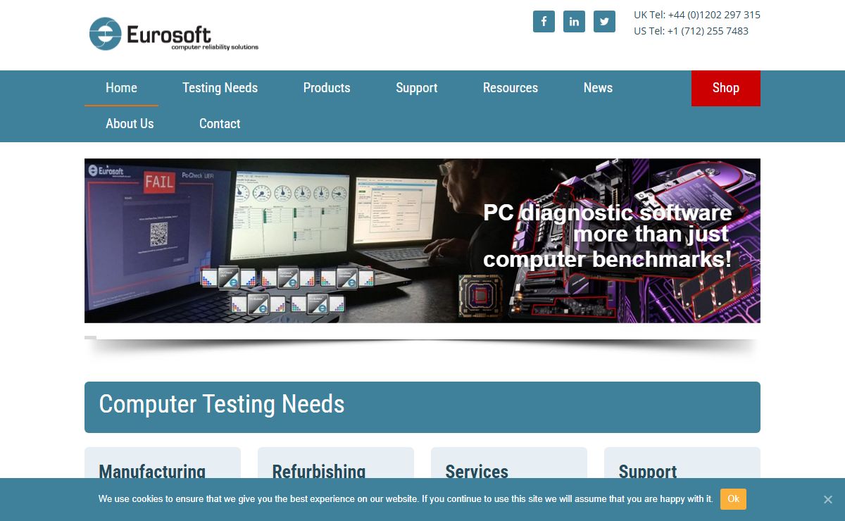 PC Stress Test - PC Test - PC Tools - Eurosoft UK Ltd