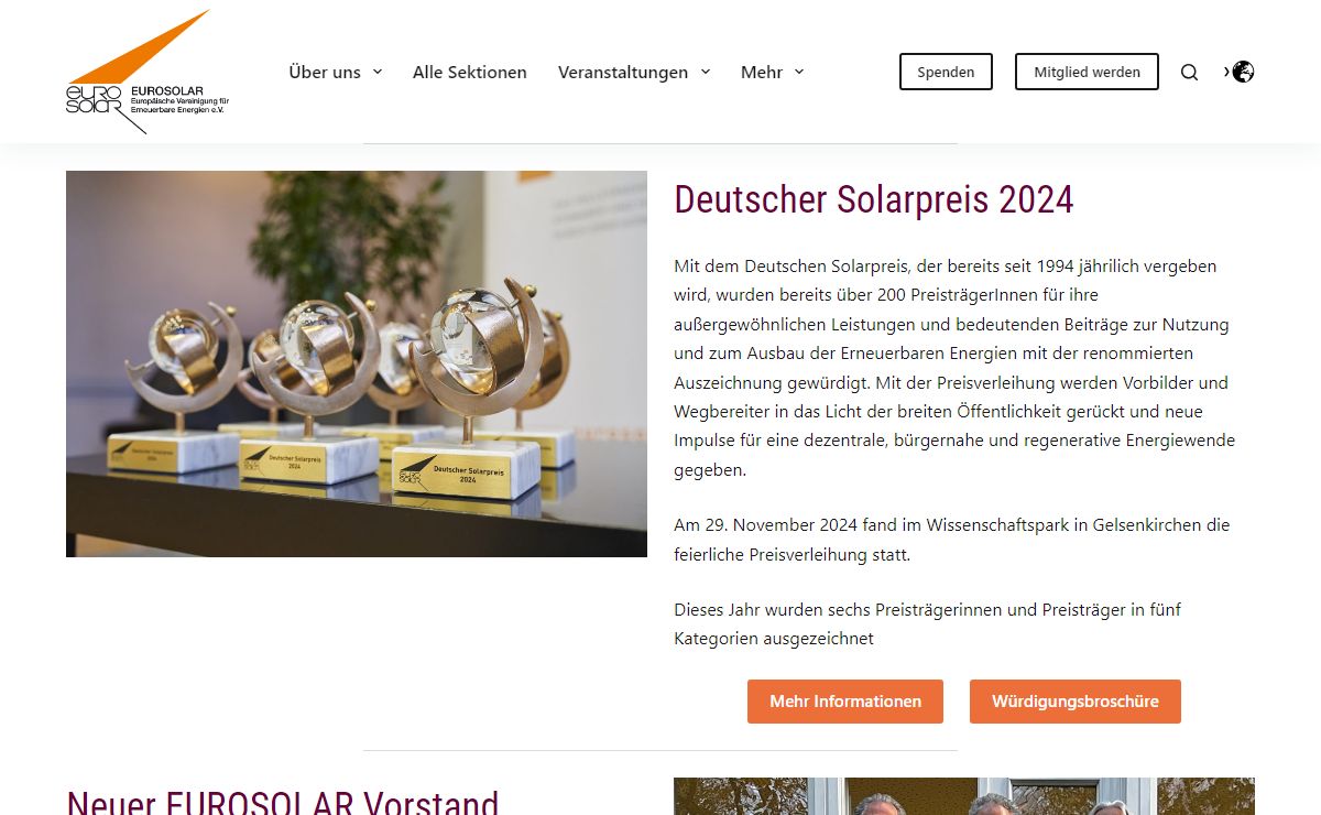 Home - EUROSOLAR Deutschland
