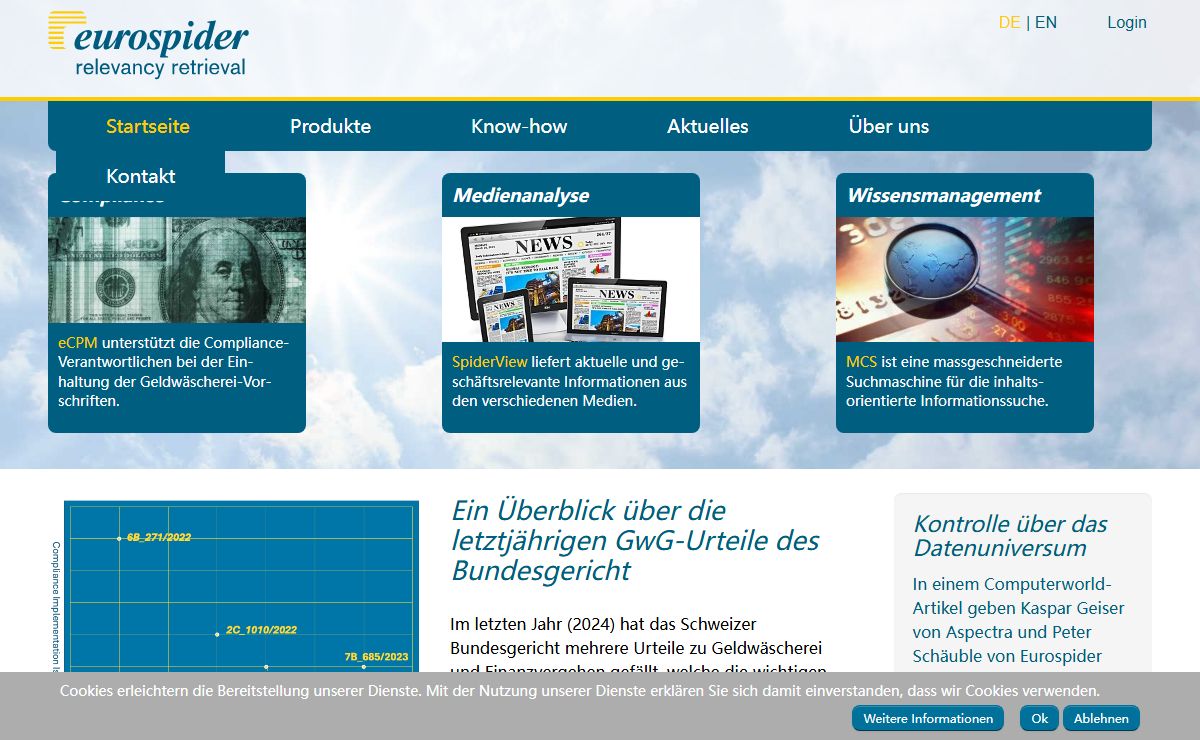 Ihr IT-Dienstleister für Compliance und Medienanalyse