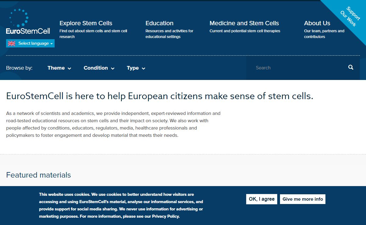 Stem Cell Research | Uses of Stem Cells and Ethics | EuroStemCell