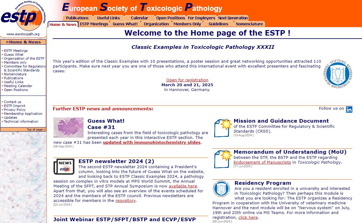 ESTP Home Page