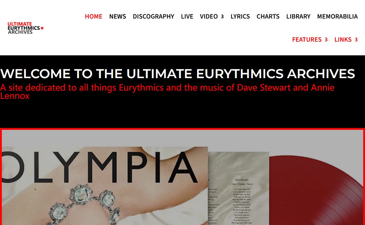 Ultimate Eurythmics: