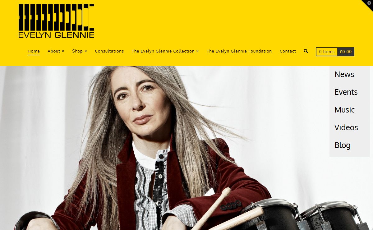 Evelyn Glennie | The World's Premier Solo Percussionist