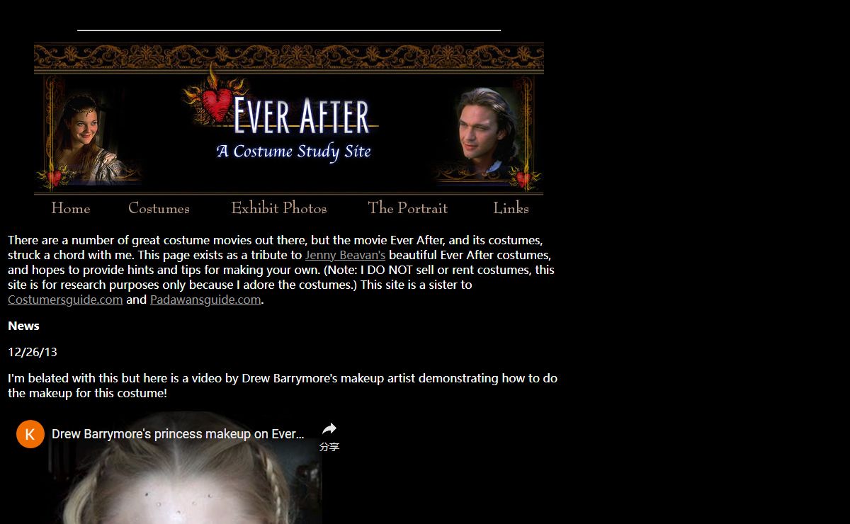Ever After Costumes
