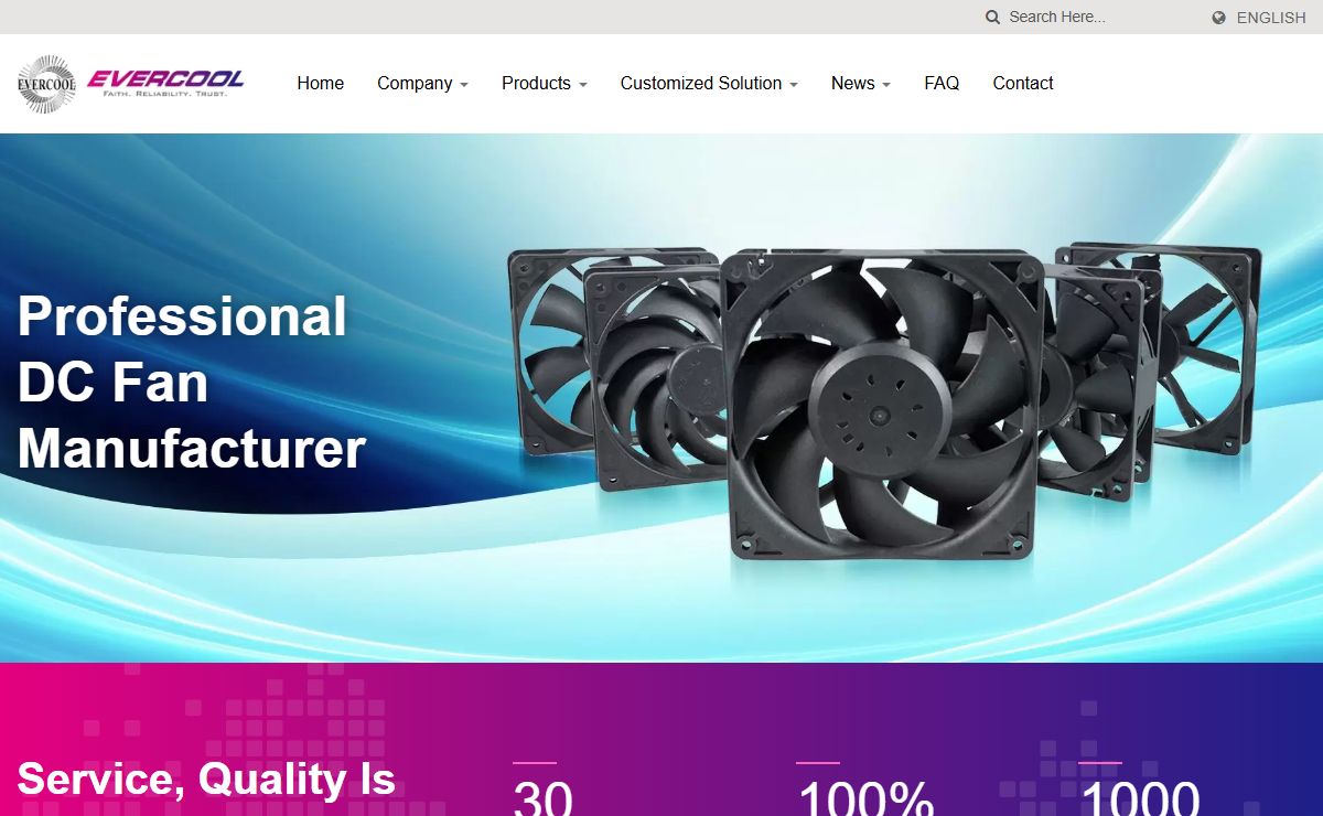 EVERCOOL Thermal Co., Ltd. | EVERCOOL - Providing professional cooling solutions.