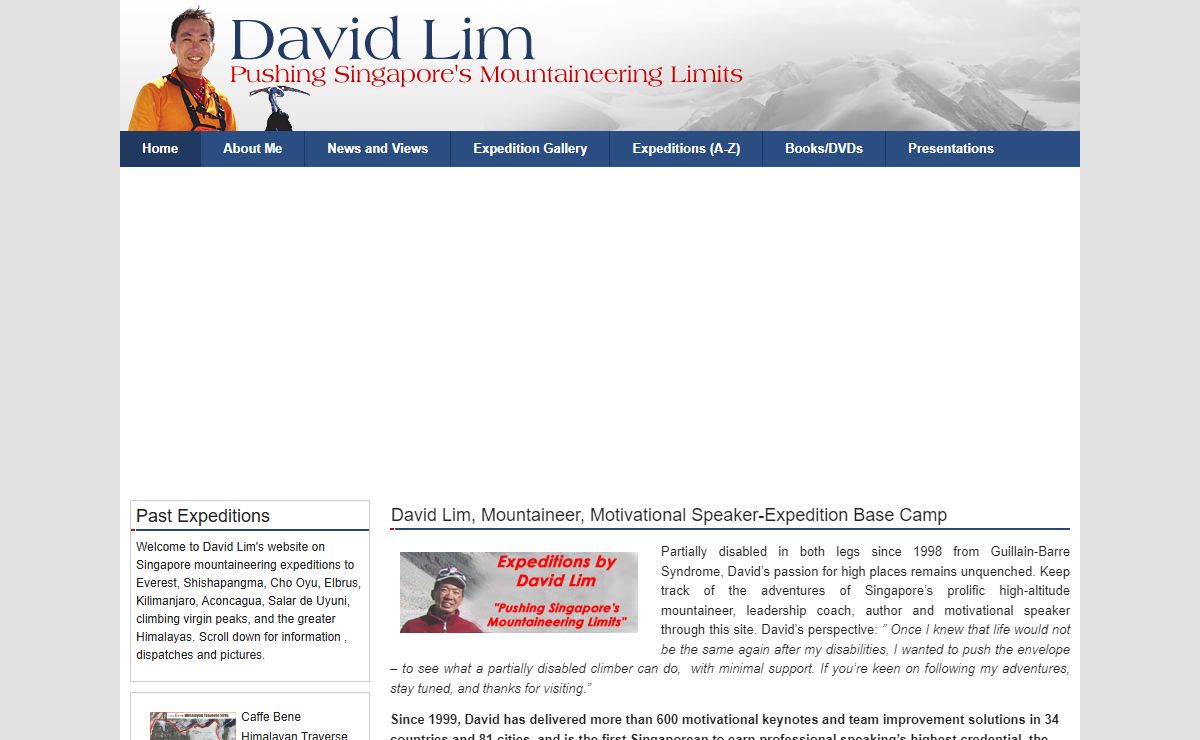 David Lim's Expedition Site