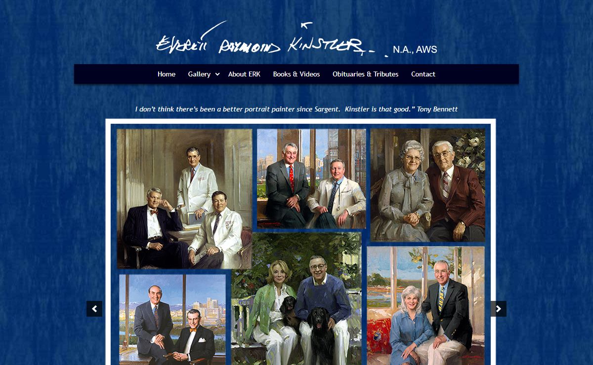 Everett Raymond Kinstler | Portrait Painter