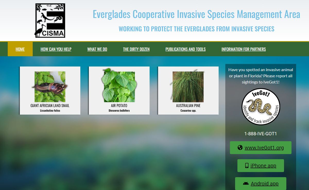 Home - Everglades CISMA