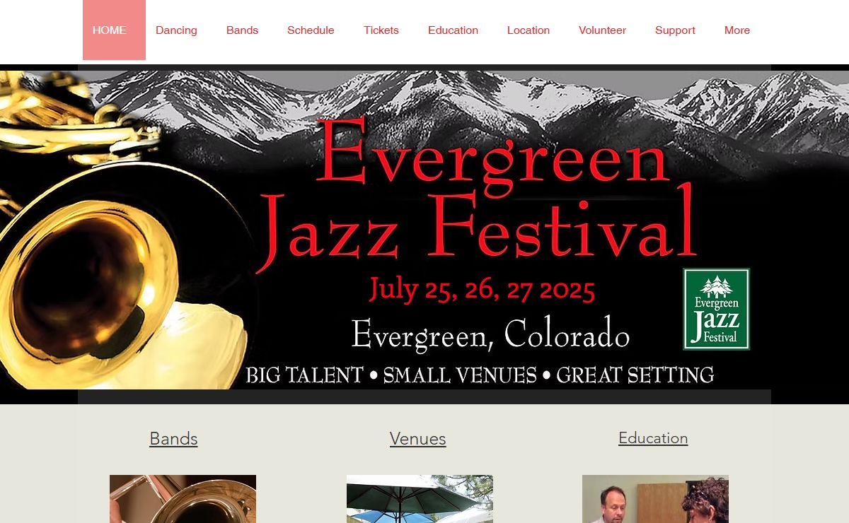 Evergreen Jazz Festival | Evergreen Colorado