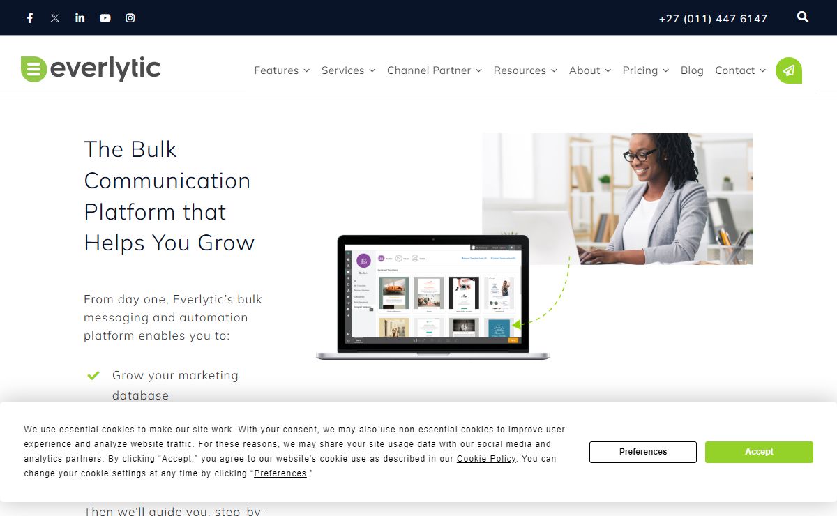 Everlytic Email, SMS, Voice Marketing Automation Software