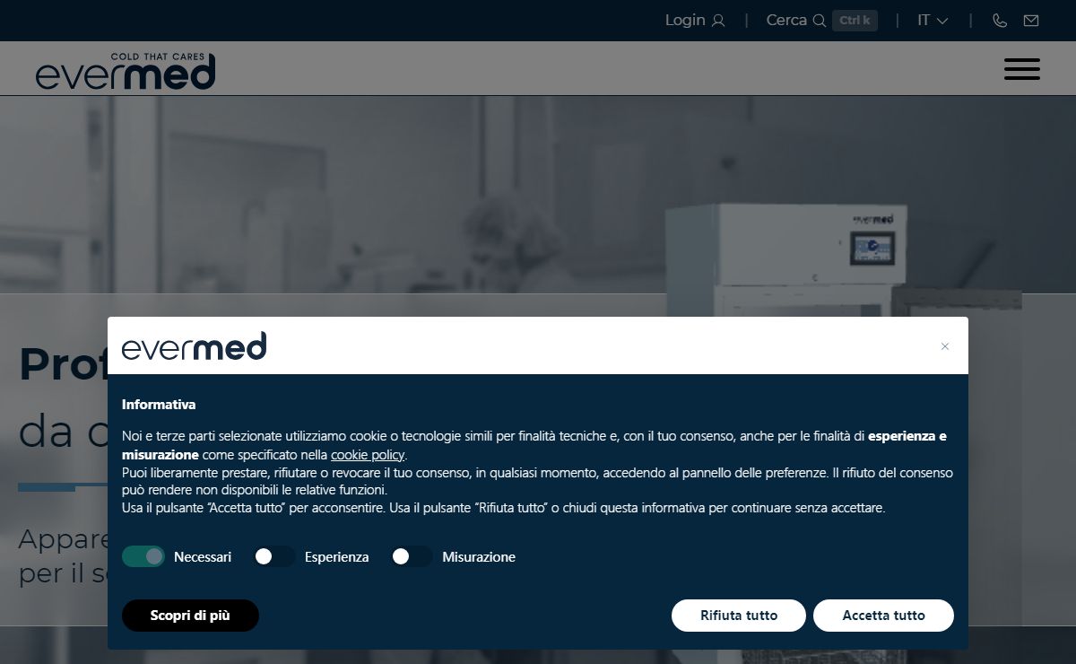 Refrigerazione medicale d'avanguardia | Evermed