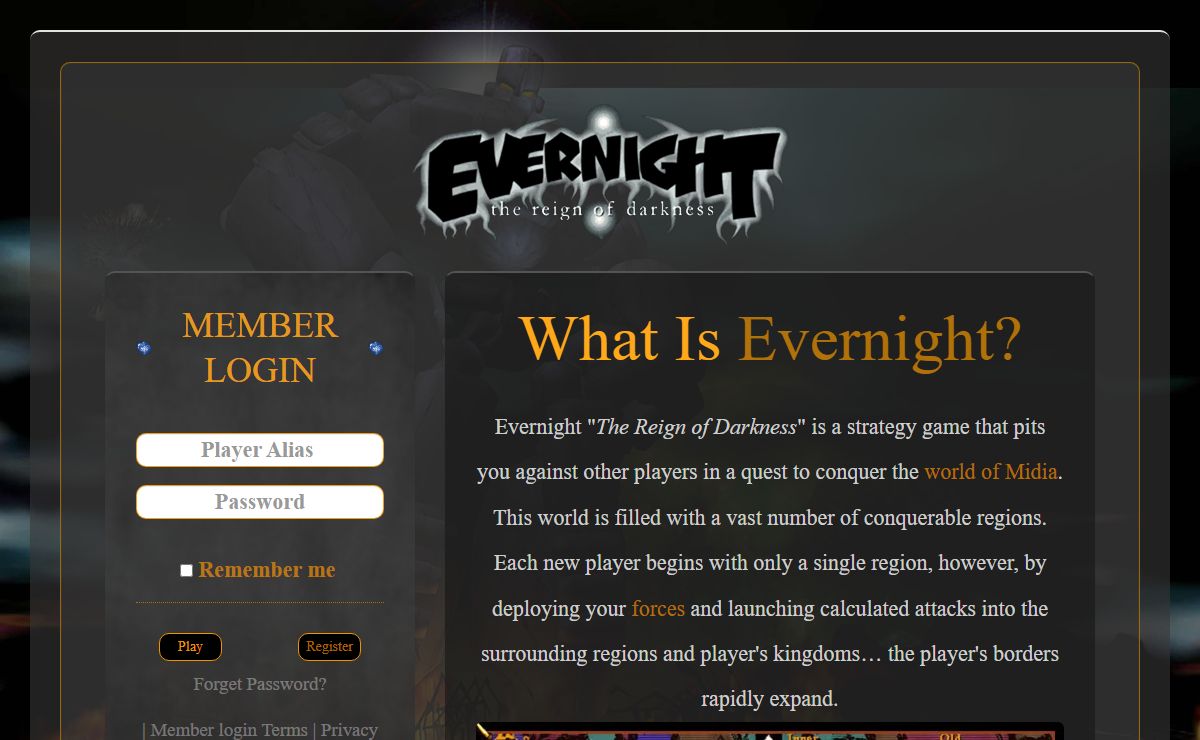 Evernight - The Reign of Darkness