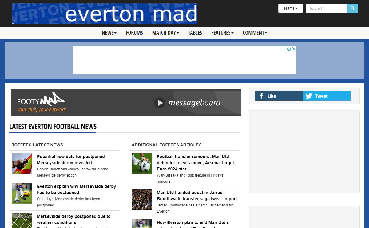 Everton News - everton-mad.co.uk