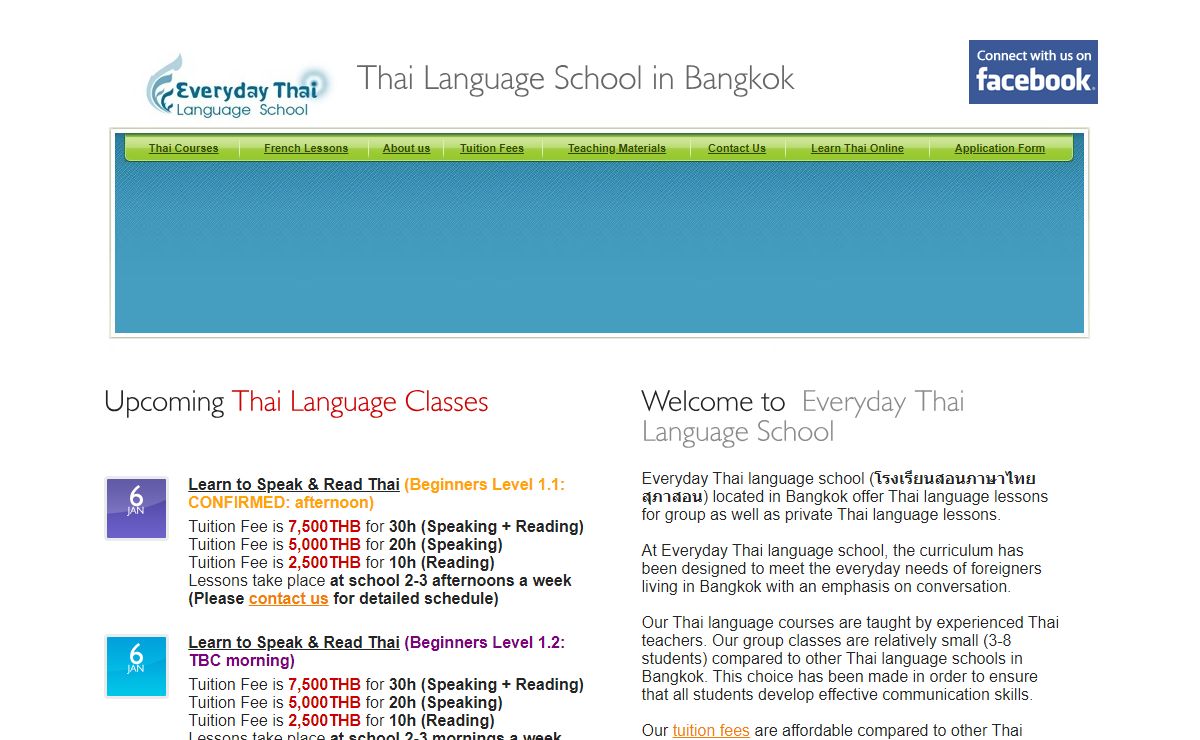 Everyday Thai Language School - Learn Thai in Bangkok