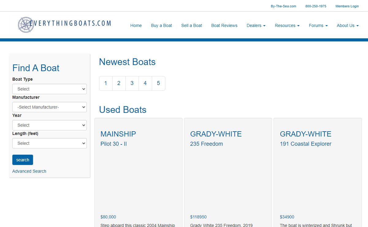 Buy Boats - Sell Boats | New & Used Boats For Sale | New & Used Trailers For Sale | New & Used Marine Engines For Sale | List Your Boat For Free | Dealer Services - Everything Boats