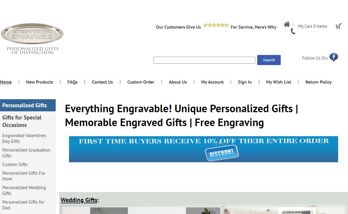 Unique Personalized Gifts | Memorable Engraved Gifts | Free Engraving