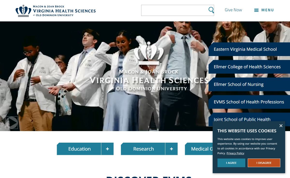 VHS - Macon & Joan Brock Virginia Health Sciences at Old Dominion University