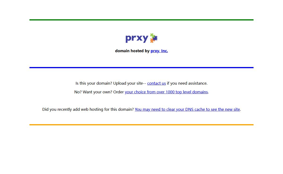 prxy, Inc. hosted web site || www.prxy.com